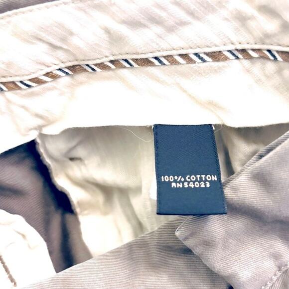 Banana Republic Straight Fit Gavin Chino pants Tan Size 34/30 - Picture 5 of 8